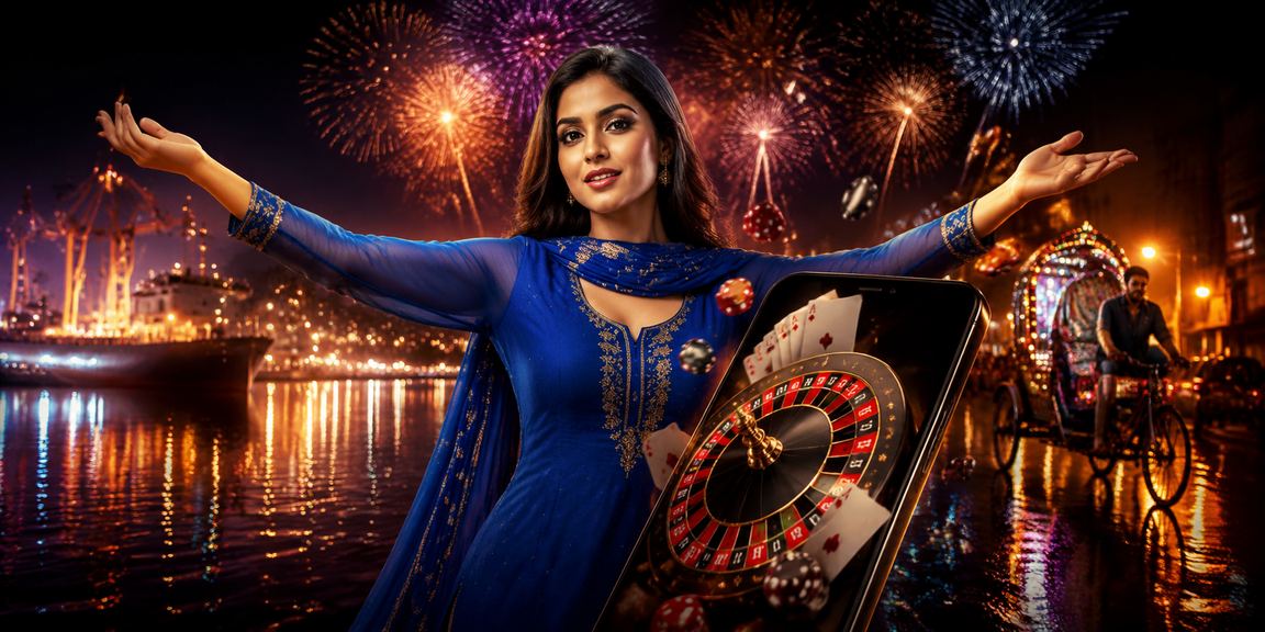 ঢাকায় সালোয়ার কামিজ পরে মোবাইলে বেটিং উপভোগ করছেন একজন ব্যবহারকারী
