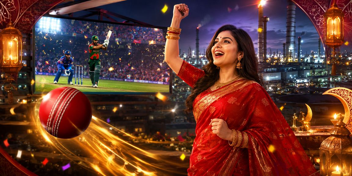 গাজীপুরে শাড়ি পরে একজন বাংলাদেশি ব্যবহারকারী 499 vat - এ ক্রিকেট বেটিং উপভোগ করছেন