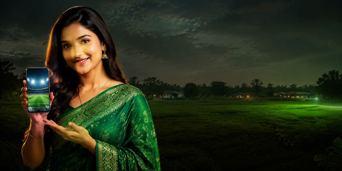 গাজীপুরে শাড়ি পরে ফুটবল বেটিং উপভোগ করছেন একজন বাংলাদেশি ব্যবহারকারী